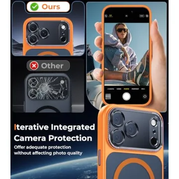 Magnetic iPhone 17 Pro Max Case with Camera Protection