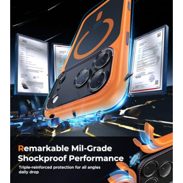 Magnetic iPhone 17 Pro Max Case with Camera Protection