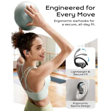 KTGEE Wireless Earbuds with 80Hrs Playtime & IPX7 Waterproof