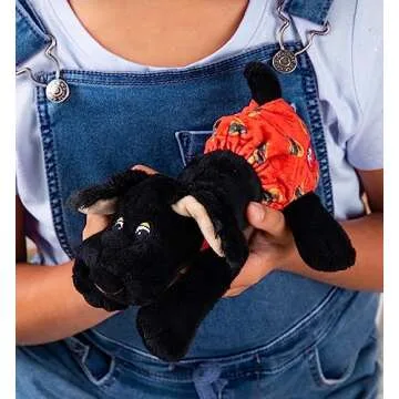 POUND PUPPIES Newborns Plush - Chill - Black, Eco Friendly