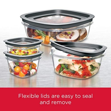 Rubbermaid 28-Piece Food Storage Containers - Leak-Proof & Dishwasher Safe