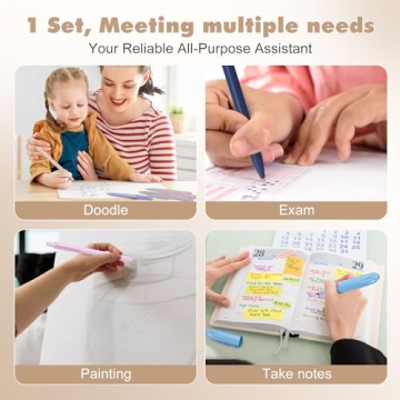 MoniiyHong 41 PCS Aesthetic School Supplies Set