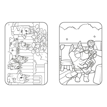Bluey Fun and Games Coloring Book for Kids