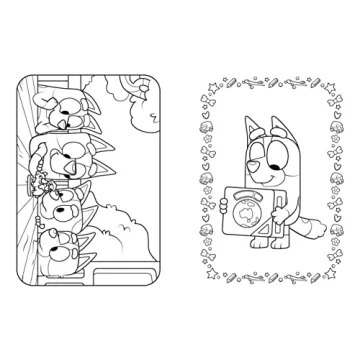 Bluey Fun and Games Coloring Book for Kids
