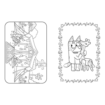 Bluey Fun and Games Coloring Book for Kids