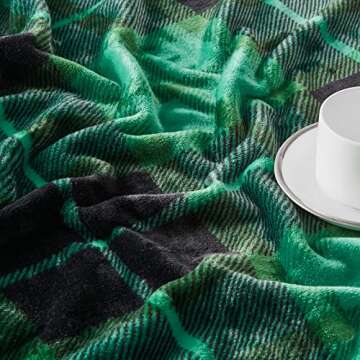 SOCHOW Flannel Fleece Throw Blanket - Cozy & Stylish