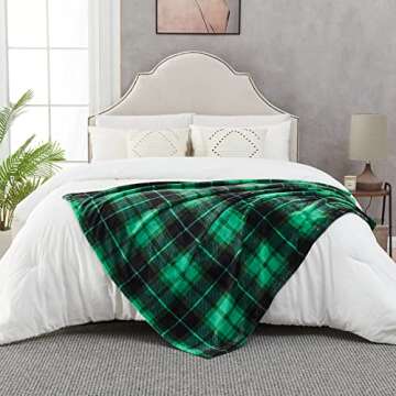 SOCHOW Flannel Fleece Throw Blanket - Cozy & Stylish