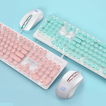 Stylish Wired Gaming Keyboard and Mouse Combo for All
