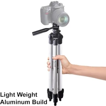 Acuvar 50" Lightweight Smartphone & Camera Tripod