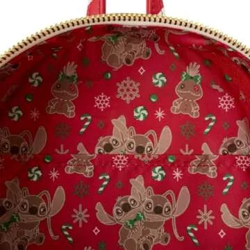 Loungefly Disney Lilo & Stitch Gingerbread Stitch Cosplay Mini Backpack
