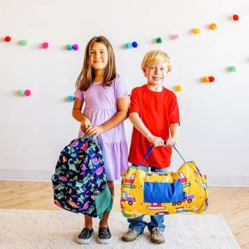 Wildkin Original Nap Mat for Toddlers - Soft and Cozy