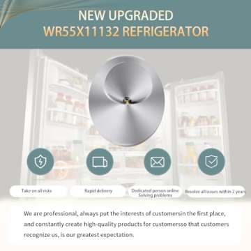 2024 Upgrade WR55X11132 WR55X25754 Refrigerator Led Light and Cover Assembly Replace WR55X26487 WR55X30603 WR55X30602 WR55X26486 Compatible with Ge Refrigerator Led Light Assembly 2-year QA
