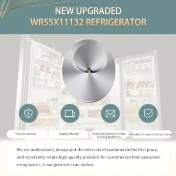 2024 Upgrade WR55X11132 WR55X25754 Refrigerator Led Light and Cover Assembly Replace WR55X26487 WR55X30603 WR55X30602 WR55X26486 Compatible with Ge Refrigerator Led Light Assembly 2-year QA