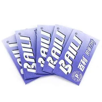 BAILI Platinum Double Edge Razor Blades - 5 Pack
