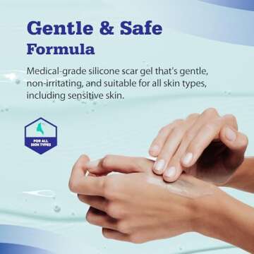 Aroamas Scar Gel - Advanced Medical-Grade Silicone Solution