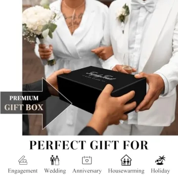 Engagement Gifts - Unique Couples Wine Glasses