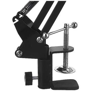 Tablet Bed Desk Holder for 4-13" Device, woleyi 360° Flexible Long Arm Mount Clamp, Adjustable Lazy Stand for iPad 12.9 10.5 9.7 iPad Mini Air 4 3 2, Nintendo Switch, Xbox, E-Reader, iPhone, Phone etc