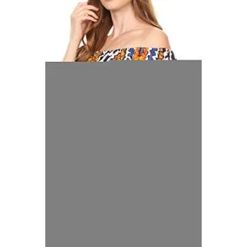 Sakkas Amai Off-Shoulder Ankara Blouse - Stylish & Versatile