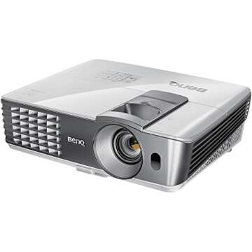 BenQ DLP HD 1080p Projector (W1070) - 3D Home Theater with Lens Shift Technology