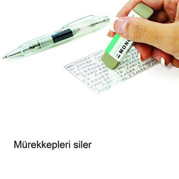 Tombow MONO Sand Eraser , Grey, 1 Pack