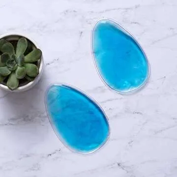 Cooling Eye Gel Ice Pack for Puffy Eyes and Face Relief