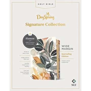 NLT Wide Margin Bible with Filament Technology for Everyone