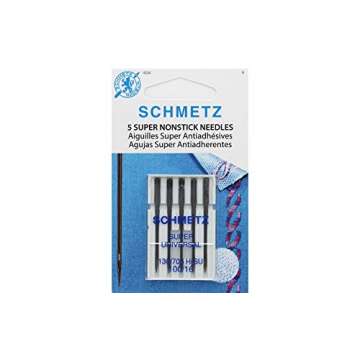 Schmetz Needle NONSTICK SZ, Size 100/16 5/Pkg