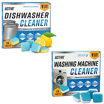 Washing Machine Cleaning Tablets for 12 Months Supply