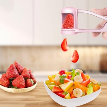 WhiteRhino Grape Cutter for Toddlers 1-3,Grape Slicer for Toddlers Grape Cutter Tool Cherry Tomato Strawberry Sandwich Cutter for Kids Lunch Accessories,Grape Slicer Kitchen Gadget Grape Quarter