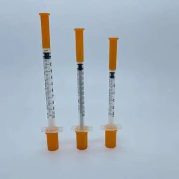 BH Supplies Insulin Syringes U-100 30G 1ml/cc 5/16" (8mm) Pack of 100 Pcs