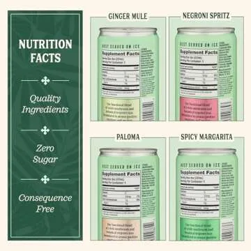 Little Saints Non-Alcoholic Drinks Variety Pack - Sugar Free & Zero Proof Mocktails - Ready-to-Drink Beverage for Parties & Celebrations