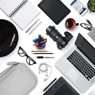 DUMEALAGR Electronics Organizer Bag for Chargers & Accessories