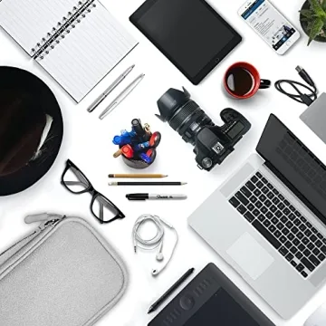 DUMEALAGR Electronics Organizer Bag for Chargers & Accessories