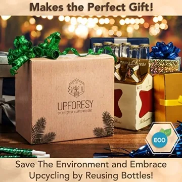 Upforesy 6 Pack Terracotta Watering Spikes for Indoor and Outdoor Plants - Simple and Easy Setup - Keep Plants Happy and Watered While You are Away