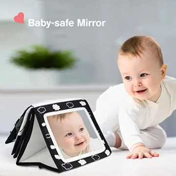 EverLove Tummy Time Mirror - Perfect Sensory Toy for Babies