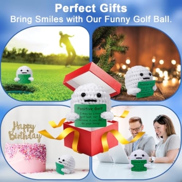 Fun Golf Ball Crochet Gifts for Golfers and Friends