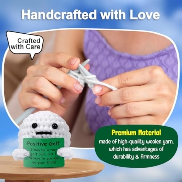 Fun Golf Ball Crochet Gifts for Golfers and Friends