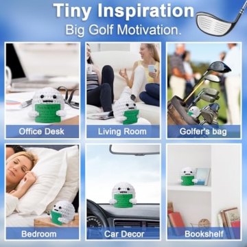 Fun Golf Ball Crochet Gifts for Golfers and Friends