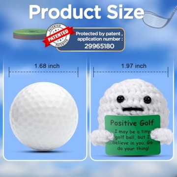Fun Golf Ball Crochet Gifts for Golfers and Friends