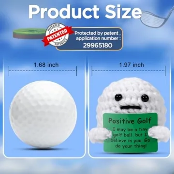 Fun Golf Ball Crochet Gifts for Golfers and Friends