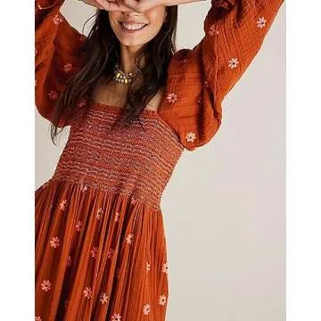 Trendy Argeousgor Boho Maxi Dress for Women - Flowy Style