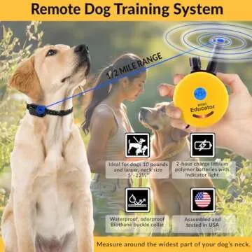 Educator Remote Dog Training System with E-Collar 101 DVD