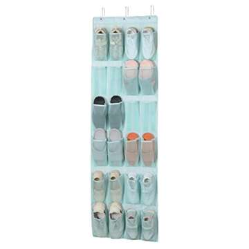 Amazon Basics 24 Pocket Over the Door Organizer - Jade Green