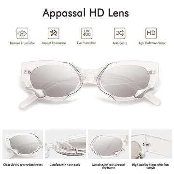 Appassal Trendy Sunglasses - Stylish UV Protection for All