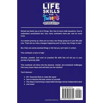 Life Skills for Tweens Workbook - How to Cook, Clean, Solve Problems, and Develop Self-Esteem, Confi...