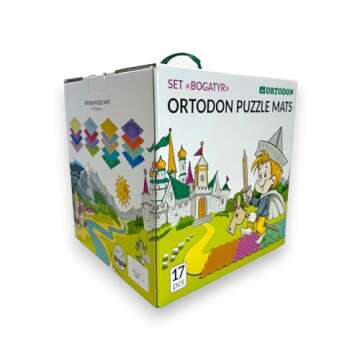 WOOLINK Hero Sensory Mat Module Set of Massage Game Mats for Kids Orthopedic