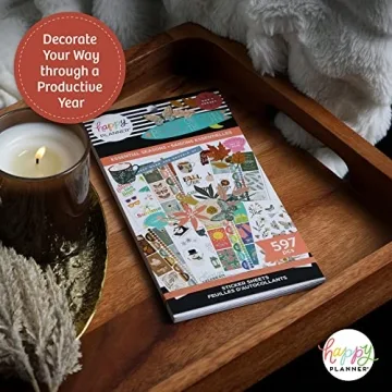 Happy Planner Sticker Pack – 30 Sheets, 597 Seasonal Stickers