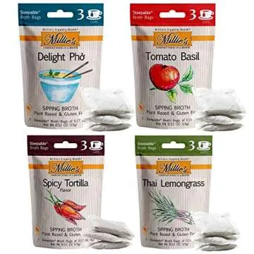 MILLIE'S SIPPING BROTH - Vegan & Keto-Friendly Deliciousness