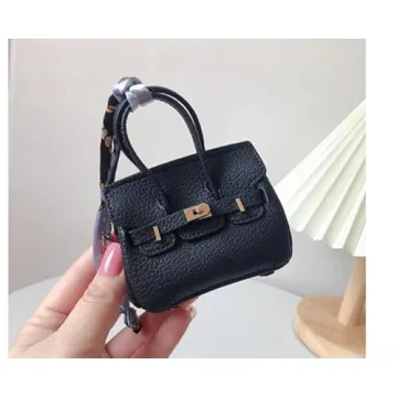 HOHOPEACH Y2k Vegan Leather Bag Charm for Women