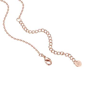 Elegant 14K Rose Gold Plated Choker Necklace for Women